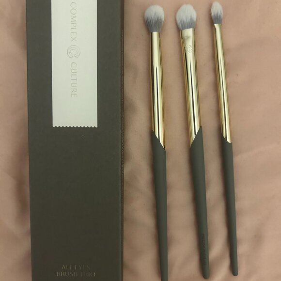 New! Sophia Beauty Room Complex Culture All Eyes Trio 3-Piece Eye Brush Set - Picture 3 of 4